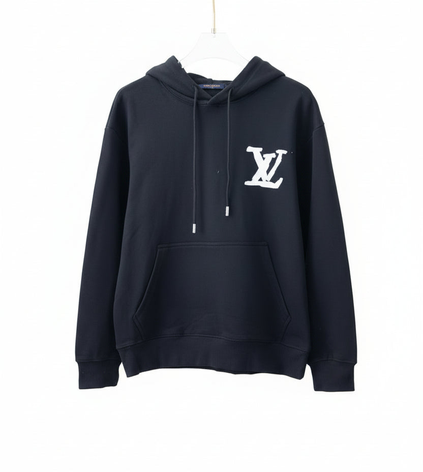 Louis Vuitton Hoodie "Black-White"