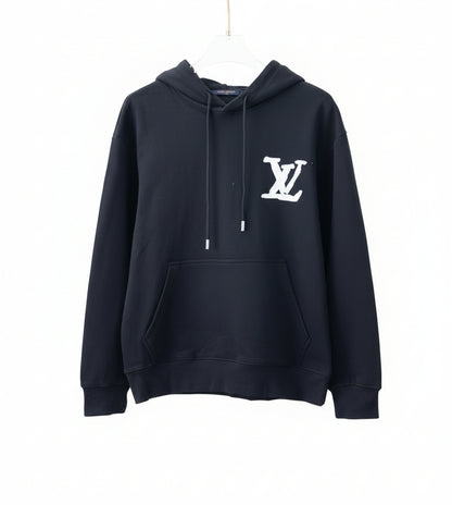 Louis Vuitton Hoodie "Black-White"
