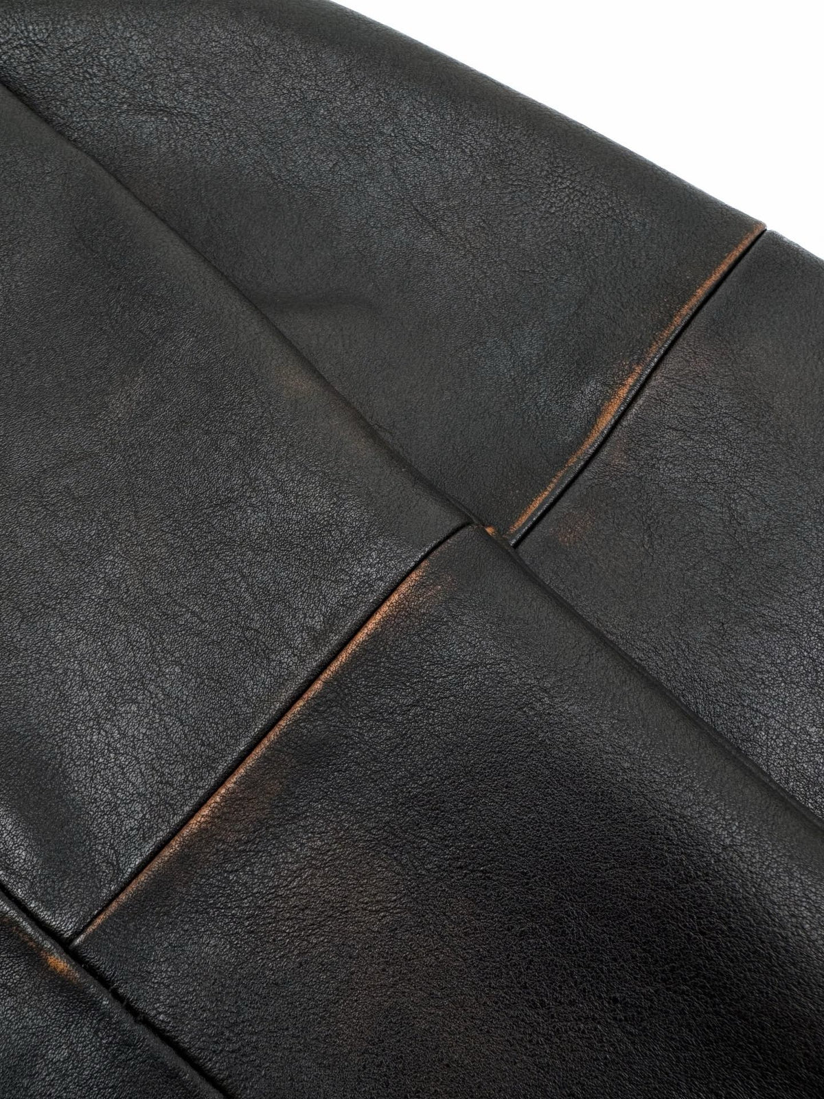 Prada Nappa Leather Hoodie "Black"