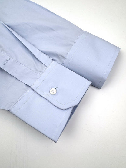 Thom Browne Cotton Armband Shirt "Blue"
