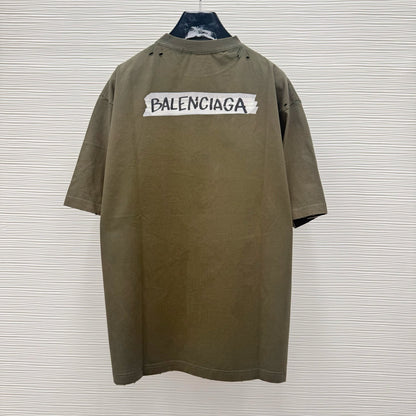 Balenciaga Masking Tape T-Shirt "Khaki"