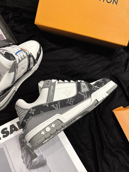 Louis Vuitton LV Trainers "Grey Denim"