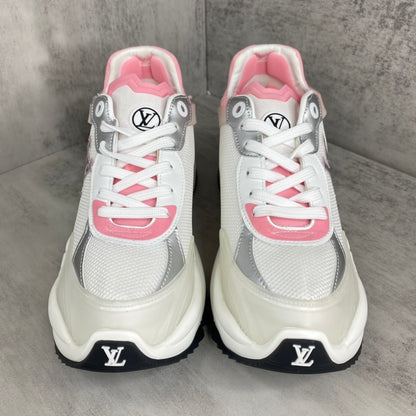 Louis Vuitton Run 55 "White-Silver-Pink"