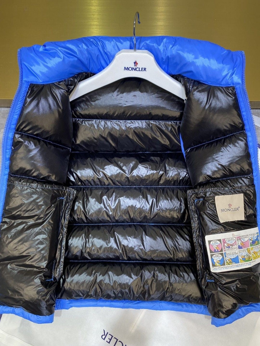 Moncler Bormes Down Vest "Blue"