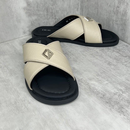 Dior Slides "Beige-Black"
