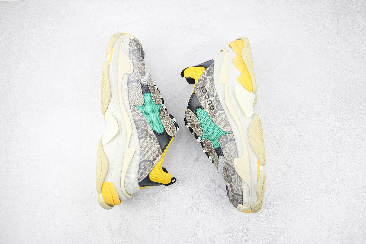 Balenciaga x Gucci Triple S "The Hacker Project Beige"