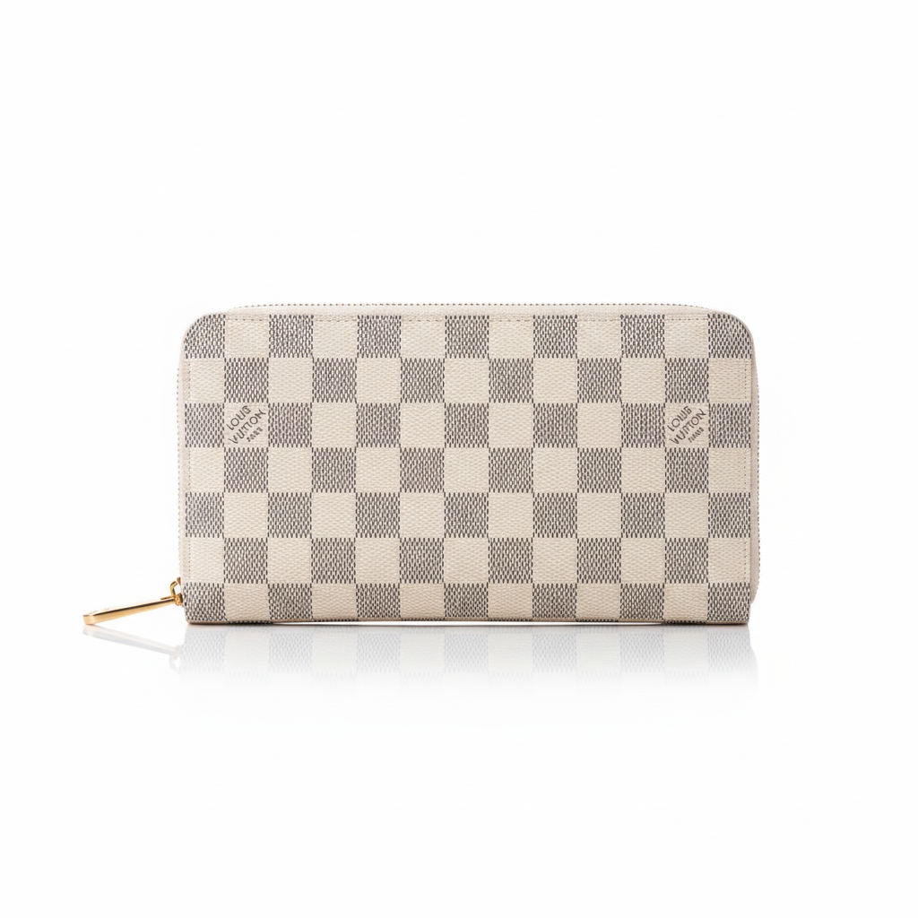 Louis Vuitton Zippy Wallet "Damier Azur"