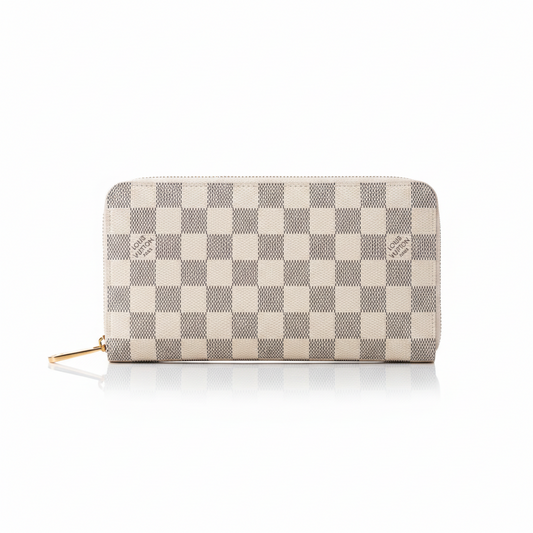 Louis Vuitton Zippy Wallet "Damier Azur"