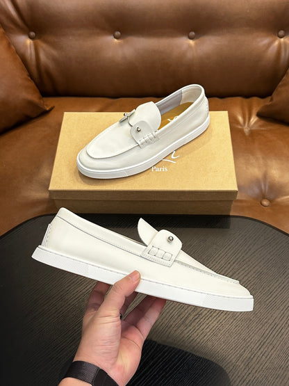 Christian Louboutin Chambeliboat "White"