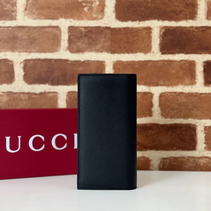 Gucci GG Emblem Leather Wallet