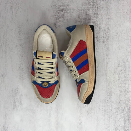 Gucci Screener "Beige-Red-Blue"