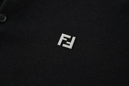 Fendi Polo Sweater "Black"
