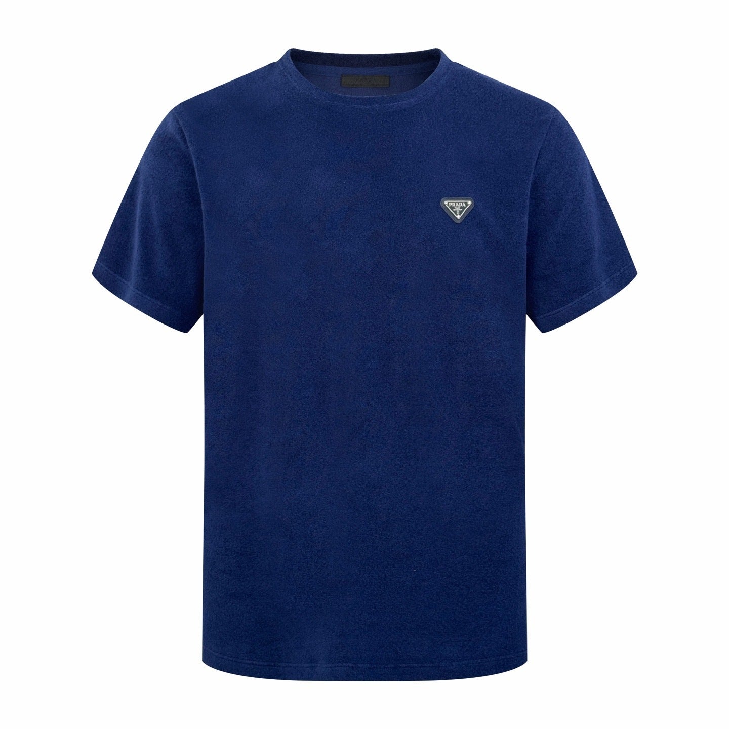 Prada Terry Towelling T-Shirt "Blue"