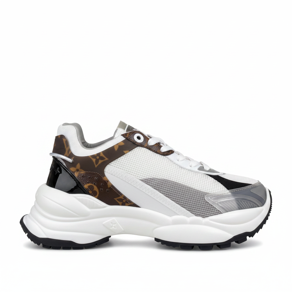 Louis Vuitton Run 55 "White-Beige"