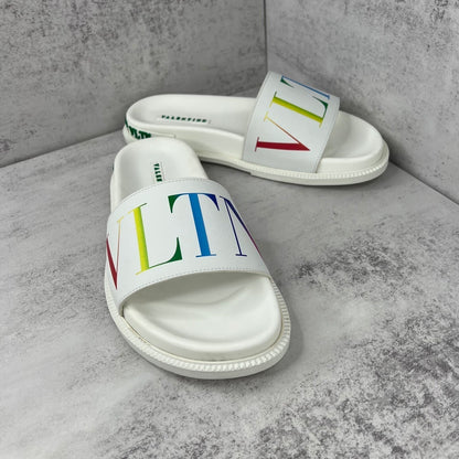 Valentino Garavani Slides "White-Multicolour"
