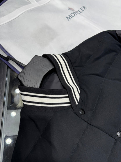 Moncler Bouchet Reversible Bomber Down Jacket "Black"