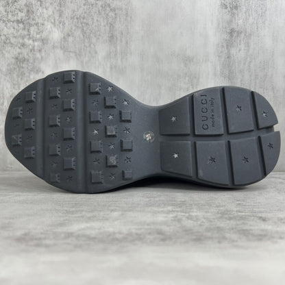 Gucci Rhyton Interlocking G "Black-White"