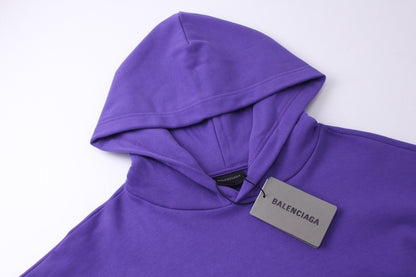 Balenciaga Hoodie "Purple-Black"
