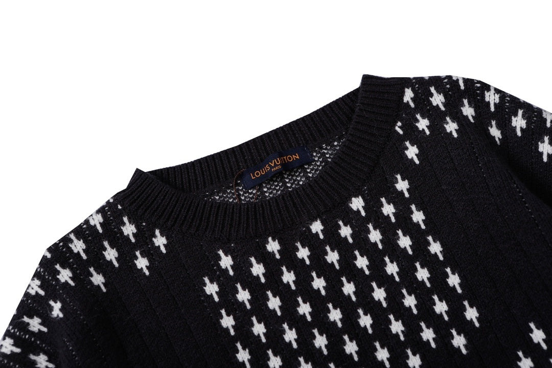 Louis Vuitton Sweater "Black-White"