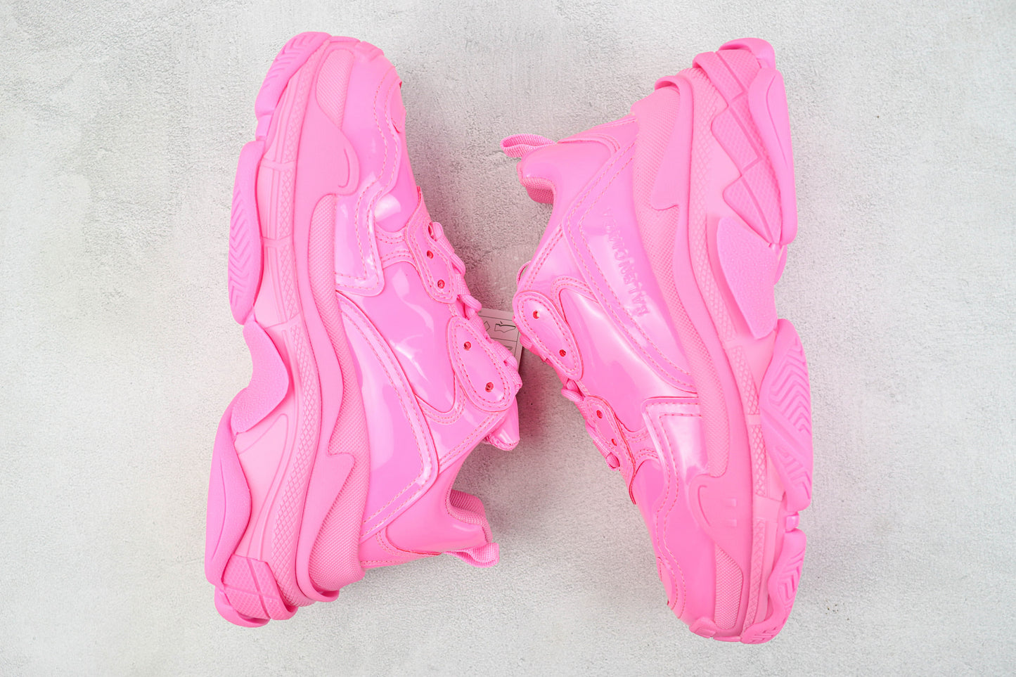 Balenciaga Triple S "Pink Leather Gloss"
