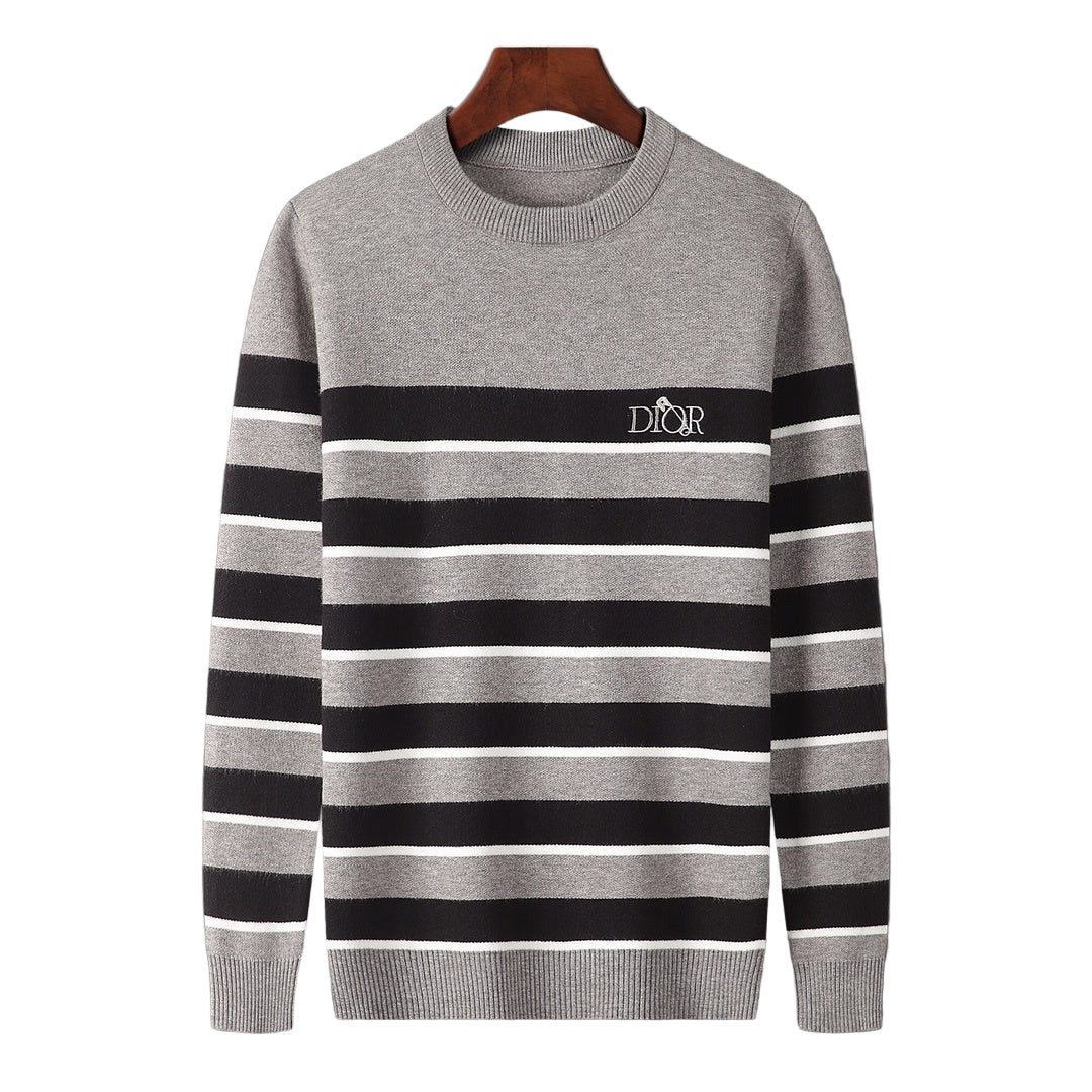 Dior Sweater "Grey-Black-White"