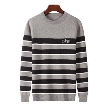 Dior Sweater "Grey-Black-White"