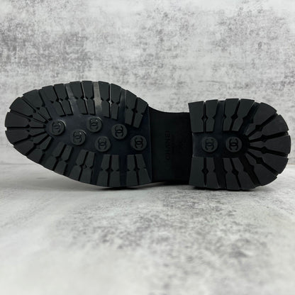 Chanel Chelsea Boots "Beige-Black"