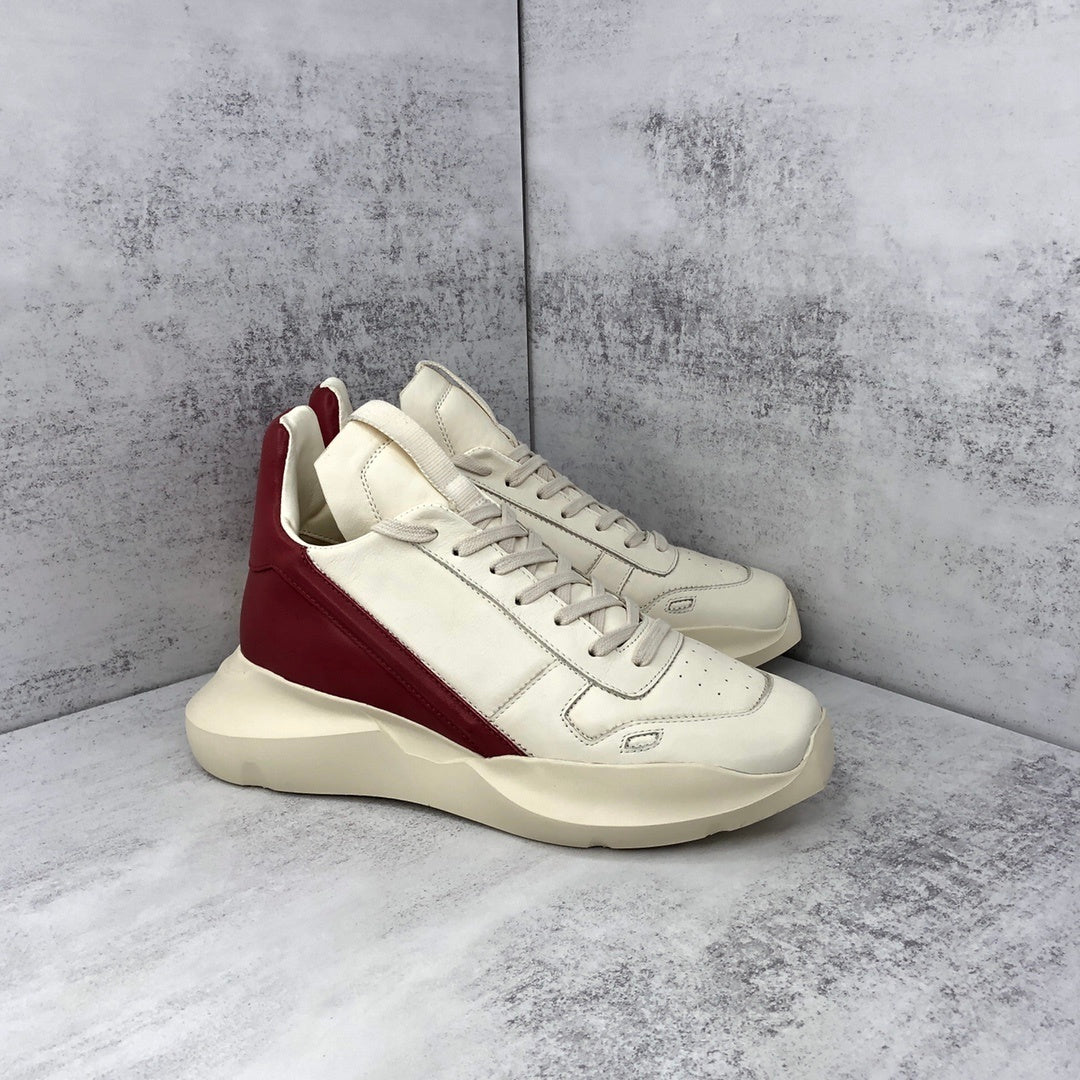 Rick Owens Geth Runner "Beige-Red"
