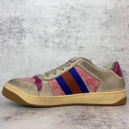 Gucci Screener "Distressed Beige-Pink"