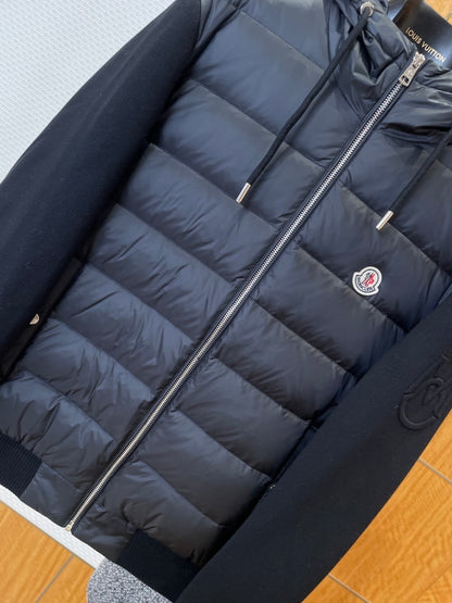 Moncler Hybrid Down Jacket "Black"