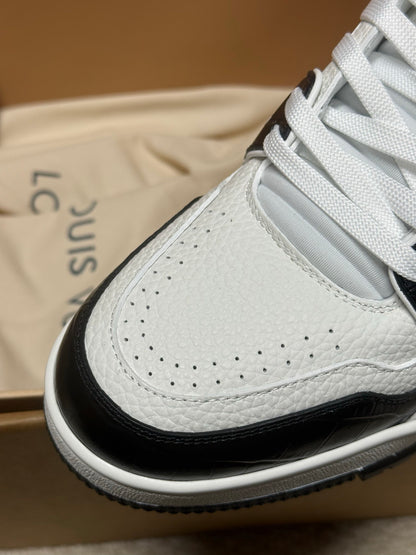 Louis Vuitton LV Trainers "White-Black Crocodile"