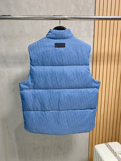 Dior Oblique Down Vest "Baby Blue"