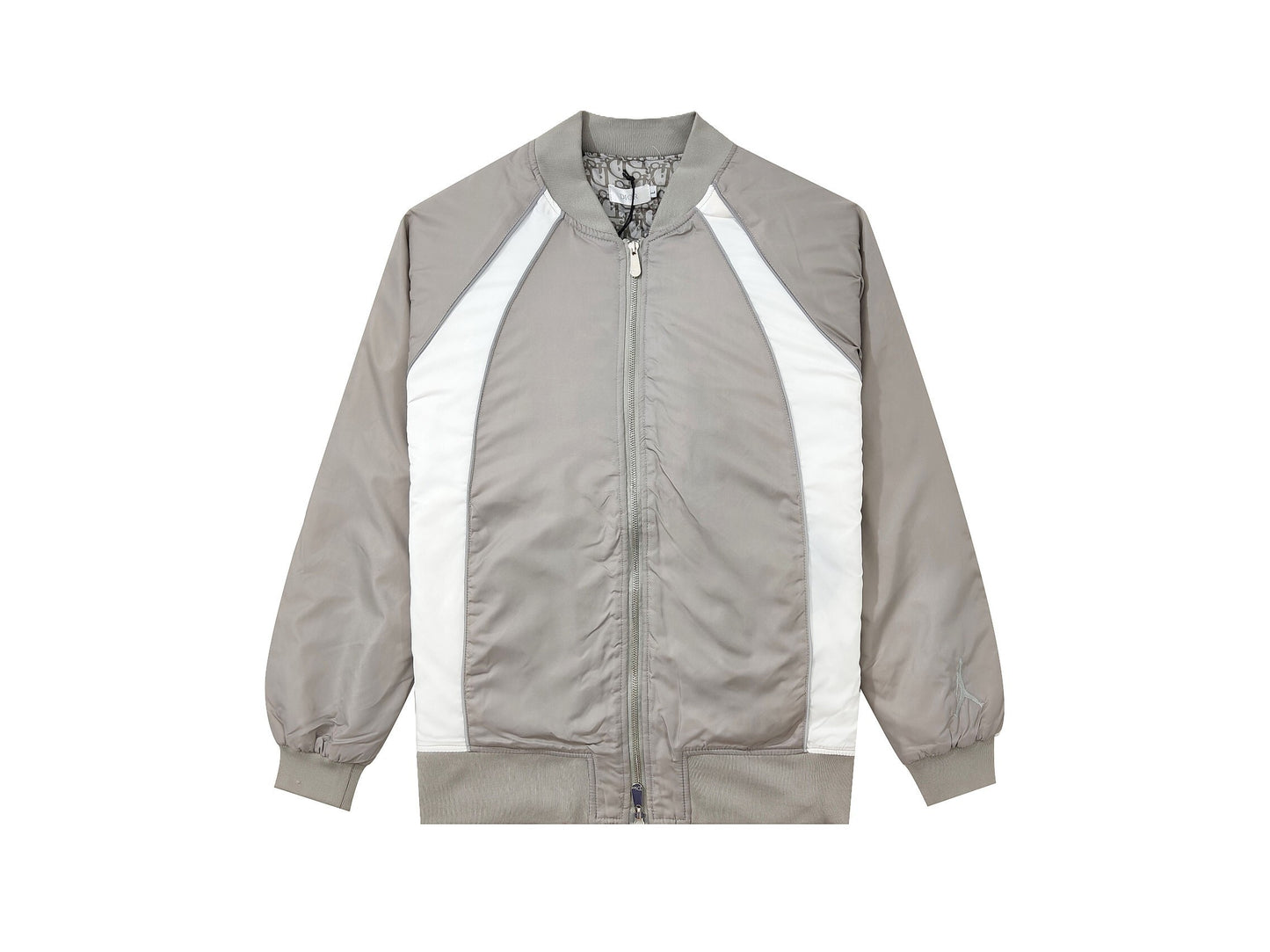 Air Jordan x Dior Bomber Jacket "Grey-White"