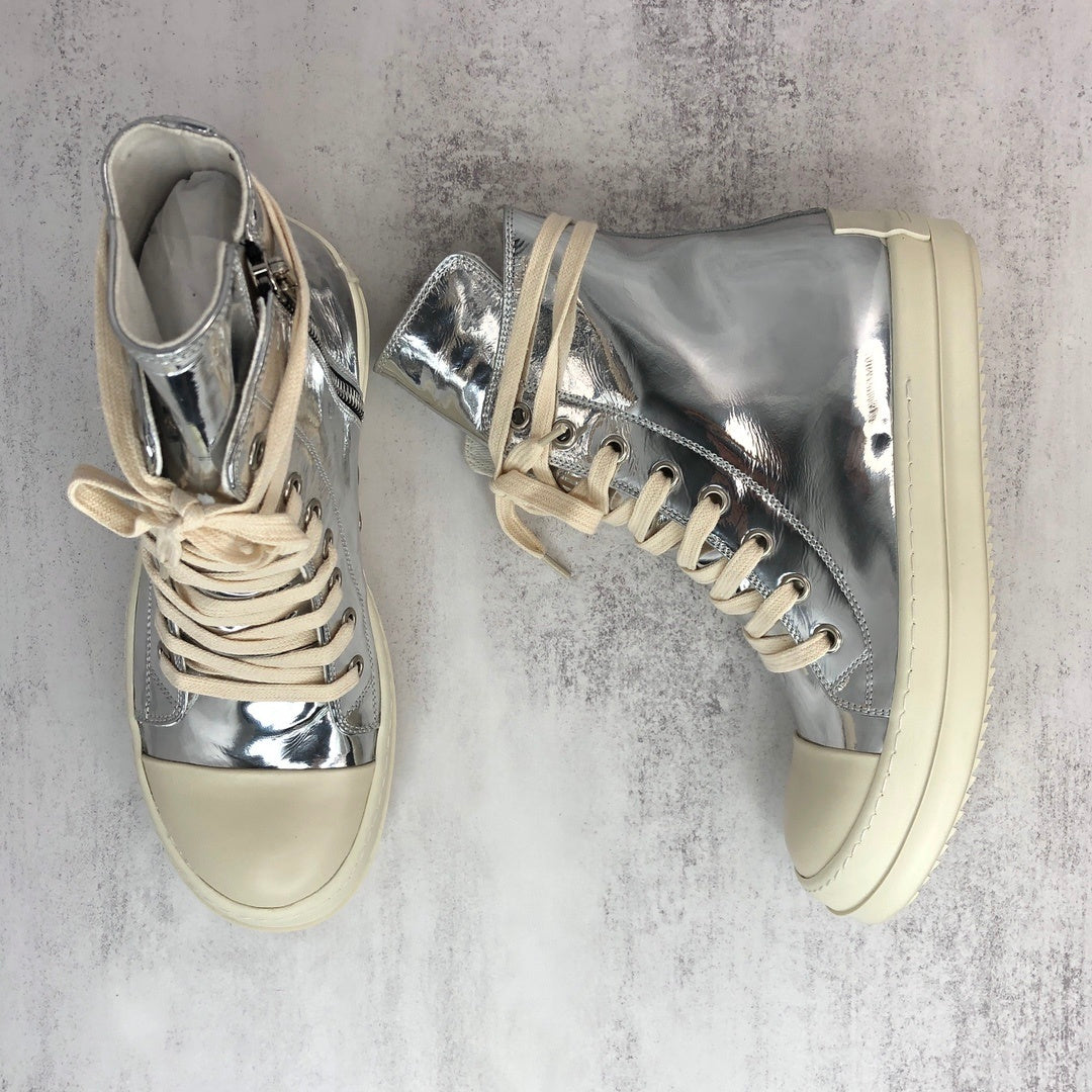 Rick Owens DRKSHDW High "Silver"