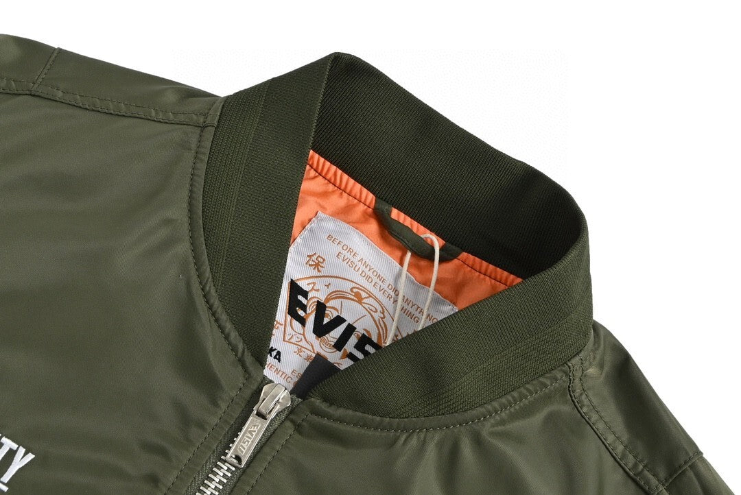 Evisu Bomber Jacket "Army Green"