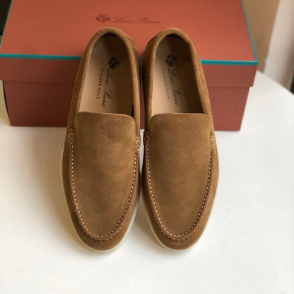Loro Piana Summer Walk Loafers "Brown"
