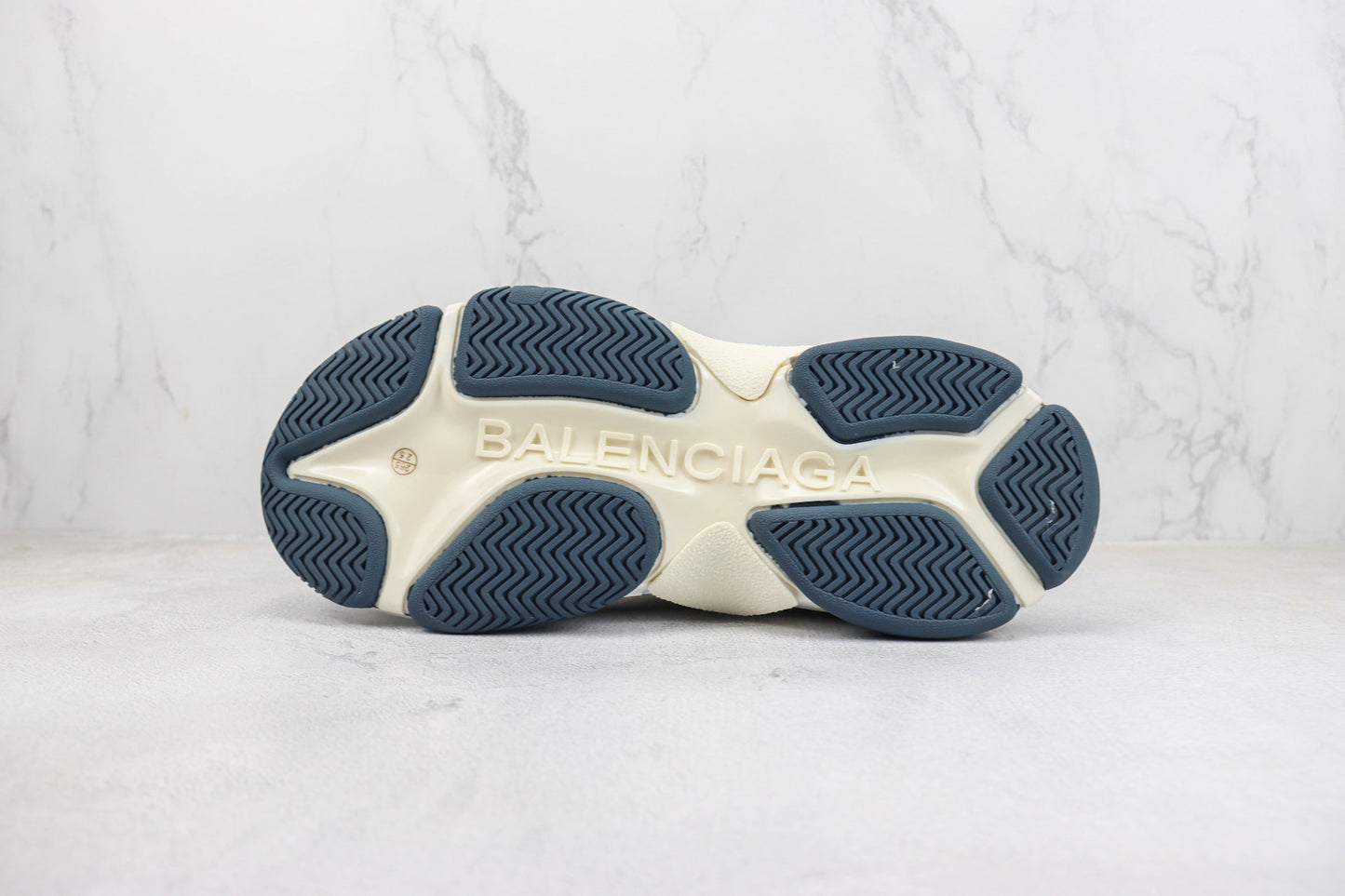 Balenciaga Triple S "White-Silver"