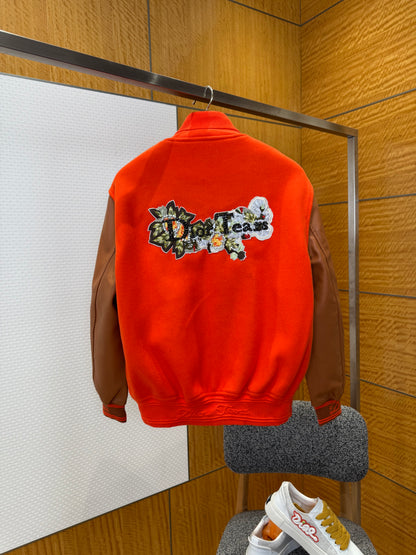 Dior x Denim Tears Leather Cashmere Jacket