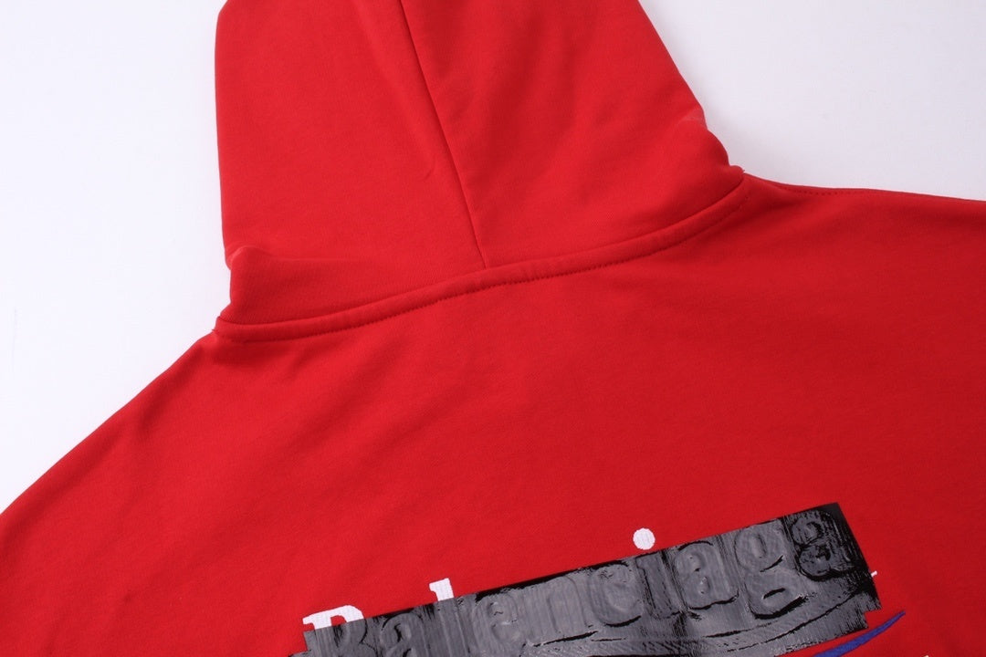 Balenciaga Gaffer Hoodie "Red"