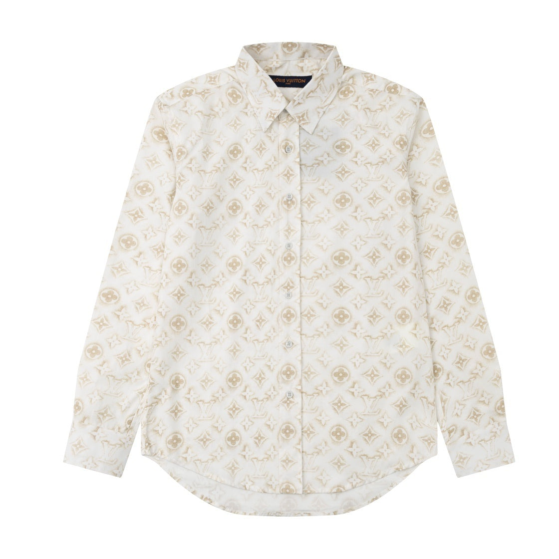 Louis Vuitton Monogram Shirt "White-Beige"