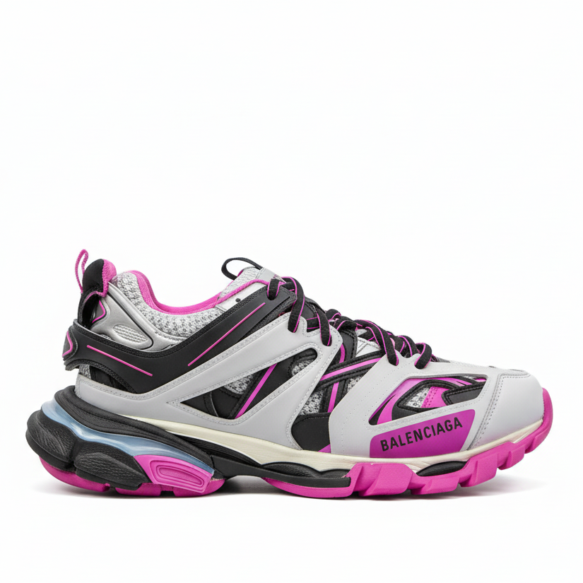 Balenciaga Track "Grey-Pink-Black" LED