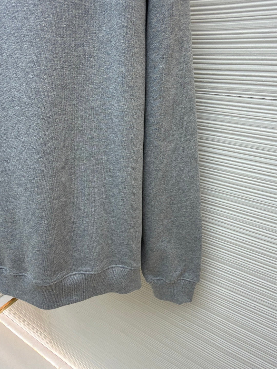 Gucci Cotton Jersey Sweatshirt with Print "Grey"