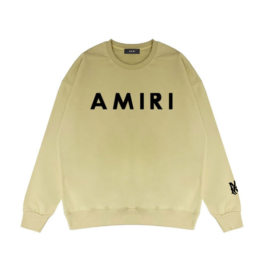 Amiri Core Logo Sweatshirt "Beige-Black"