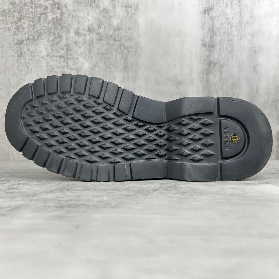 Prada Brushed Leather Boots