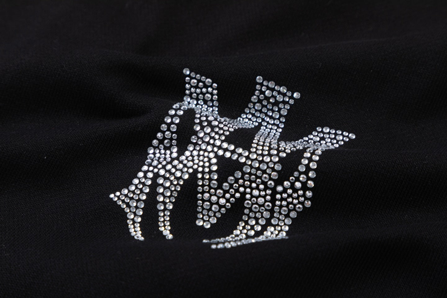 Amiri Crystal Embellished MA Hoodie "Black"