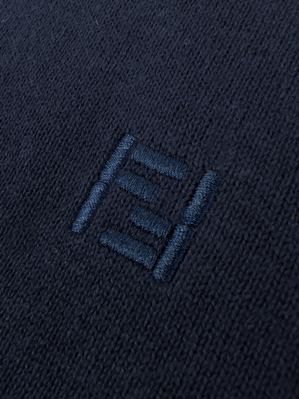 Fendi Cotton and Cashmere Jumper "Navy Blue"