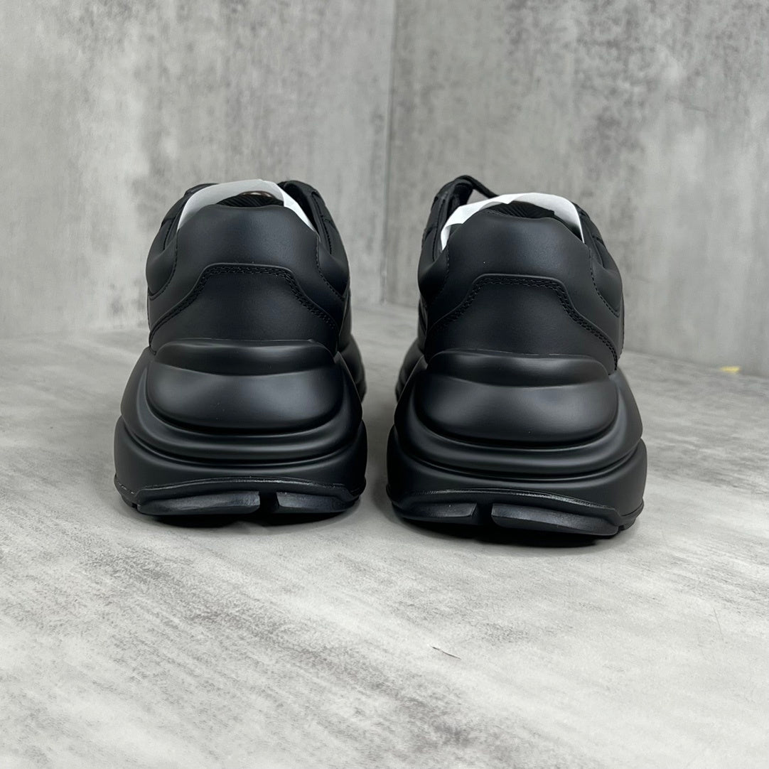 Gucci Rhyton Interlocking G "Black-White"