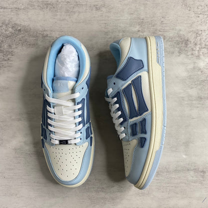 Amiri Skel Top Low "Baby Blue-White"