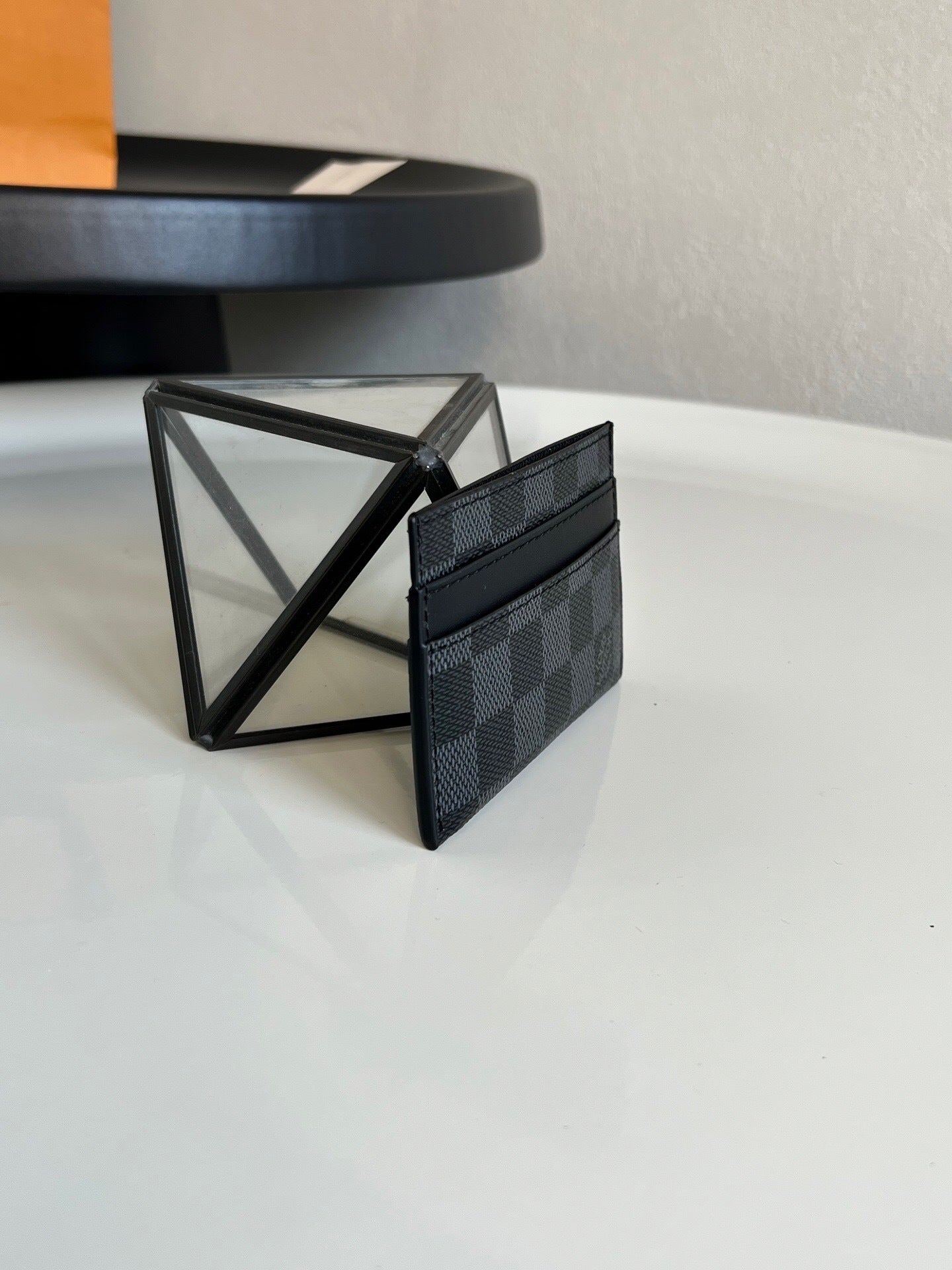 Louis Vuitton Double Card Holder "Damier Graphite"