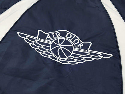 Air Jordan x Dior Bomber Jacket "Navy Blue-White"